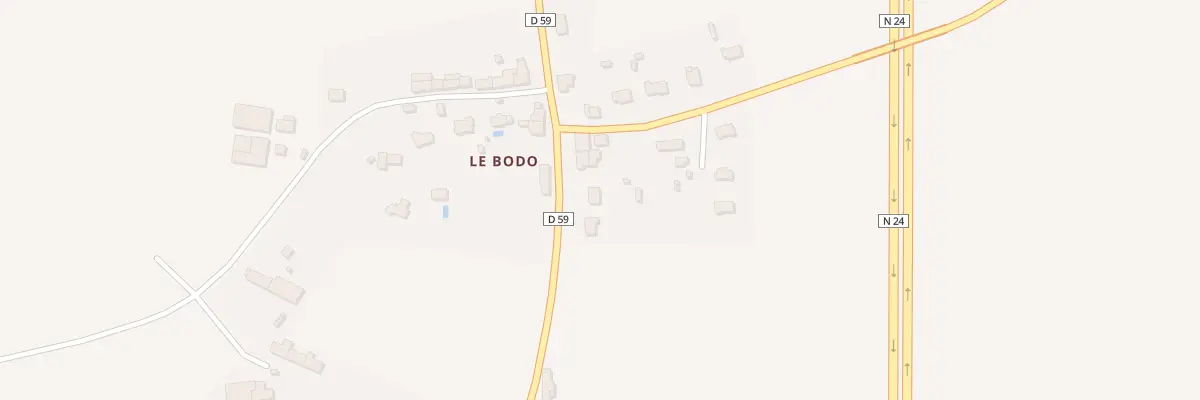 Plan du 6706 Le Bodo à Plélan-le-Grand