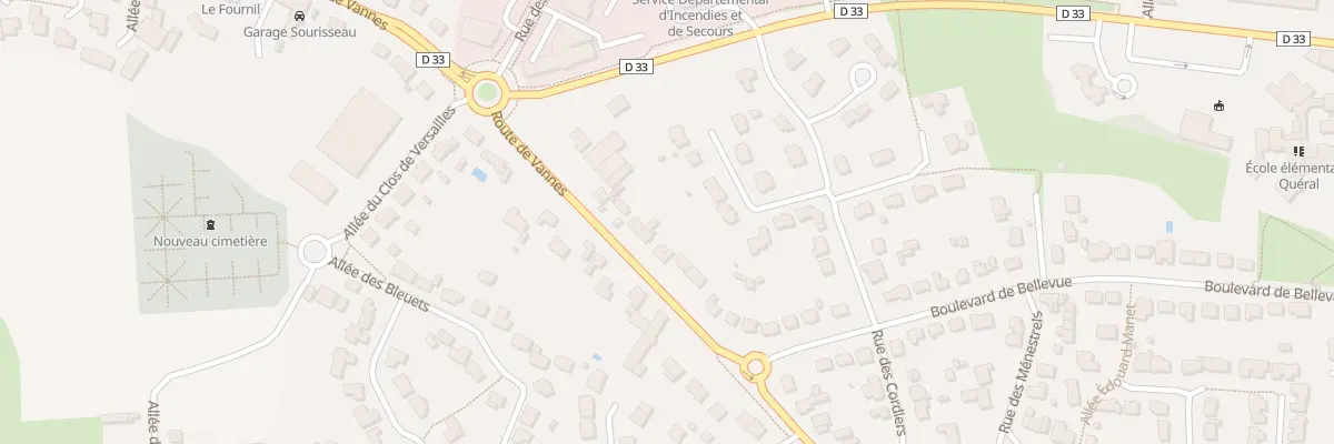 Plan du 58 Rte de Vannes à Pontchâteau