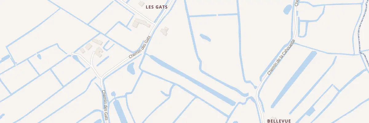 Plan du 6696 Les Gats à La Barre-de-Monts