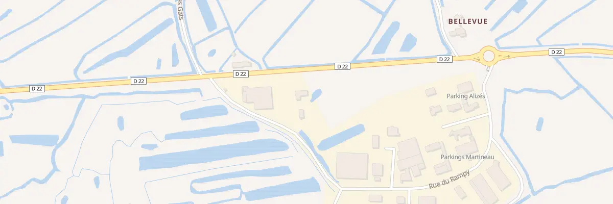 Plan du 736 Rte de Beauvoir à La Barre-de-Monts