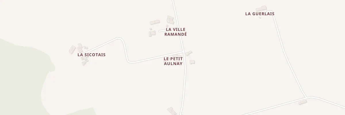 Plan du 18 Le Petit Aulnay à Guitté