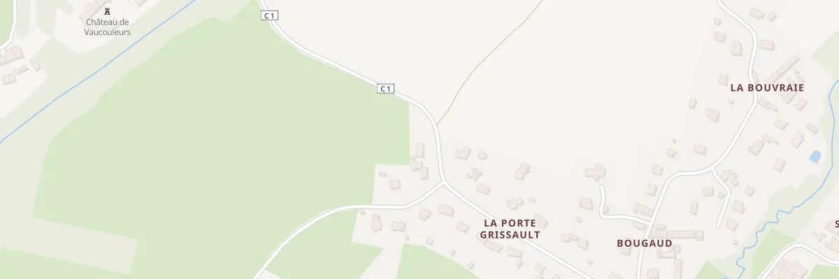 Plan du 2 La Porte Grissault à Trélivan