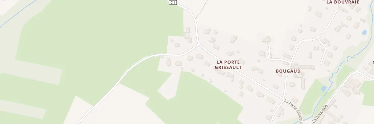 Plan du 12 La Porte Grissault à Trélivan