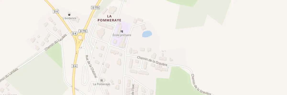 Plan du 3 Che de la Gravière à Donges