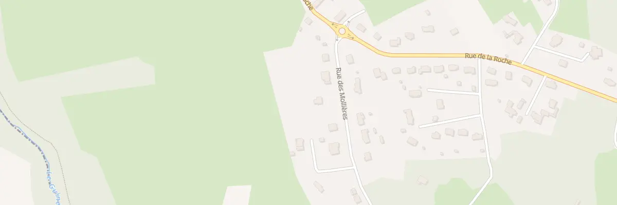 Plan du 6 Rue des Mollières à Bobital