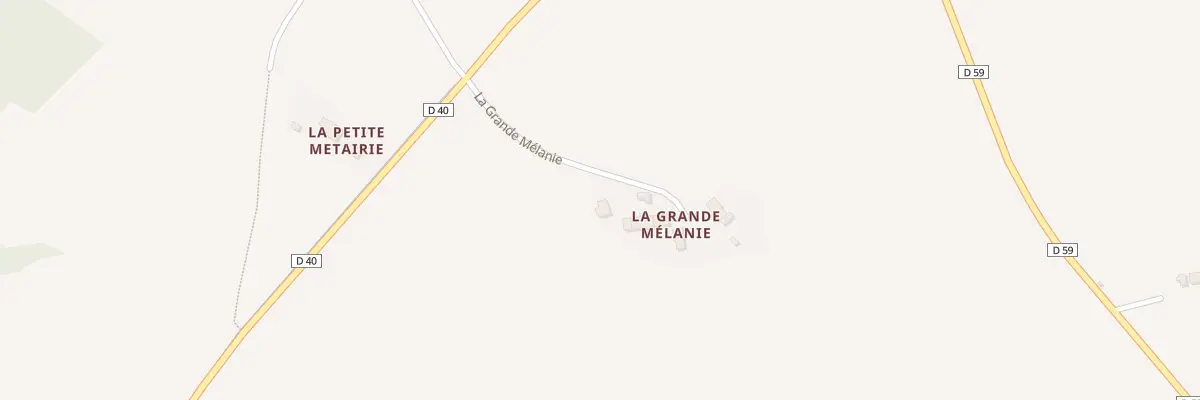 Plan du 5419 Coganne à Paimpont
