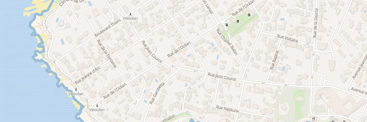 Plan du 23B Rue Jean Courot à Pornic