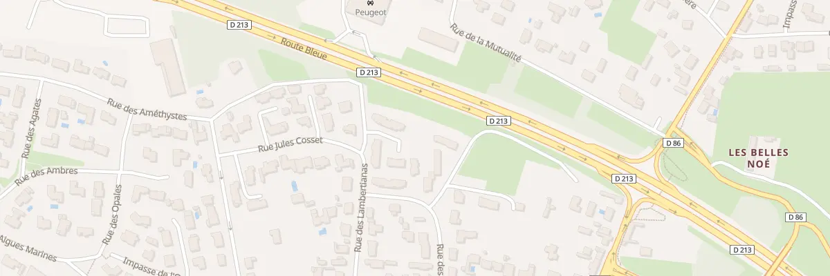 Plan du 36 Rue des Lauriers à Pornic