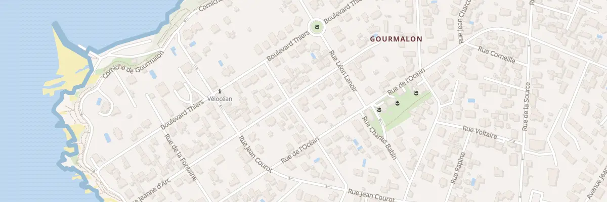 Plan du 26 Rue Jeanne d’Arc à Pornic