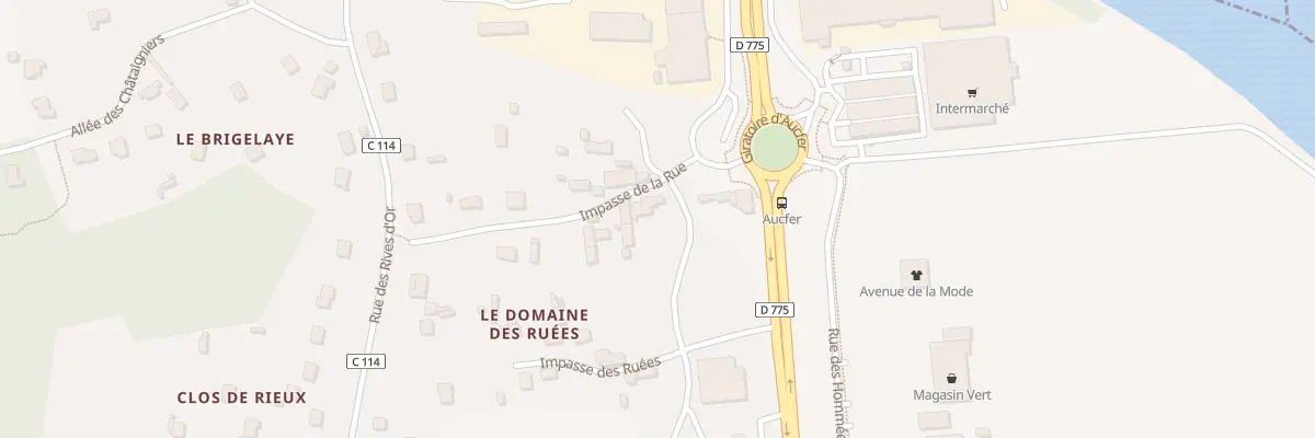 Plan du 5057 La Rue à Rieux