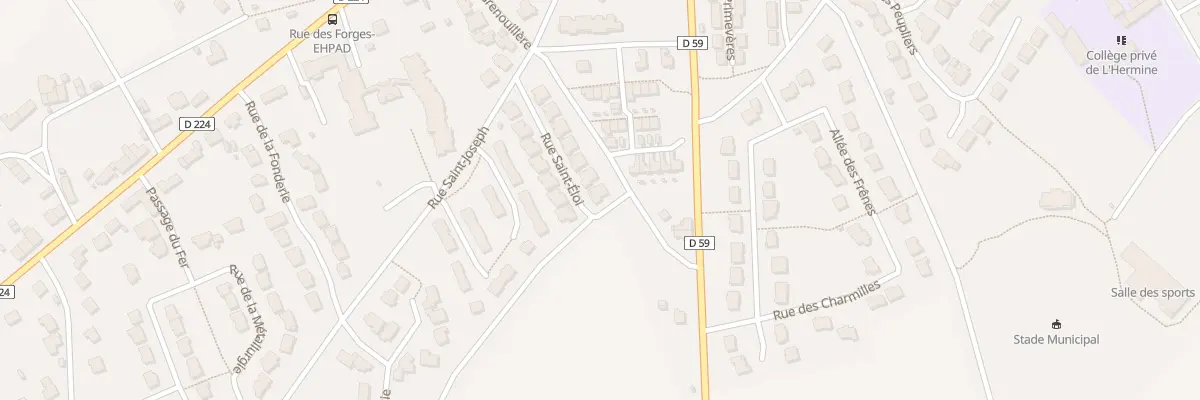 Plan du 13 Rue St Eloi à Plélan-le-Grand