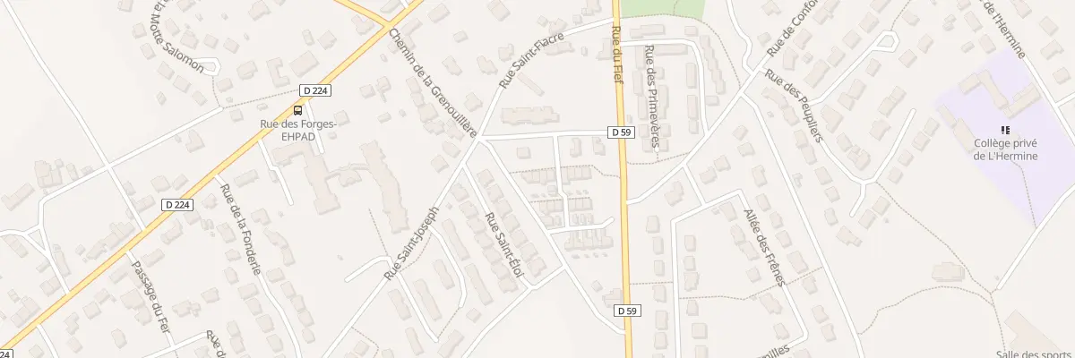 Plan du 6 Rue Saint Pierre à Plélan-le-Grand