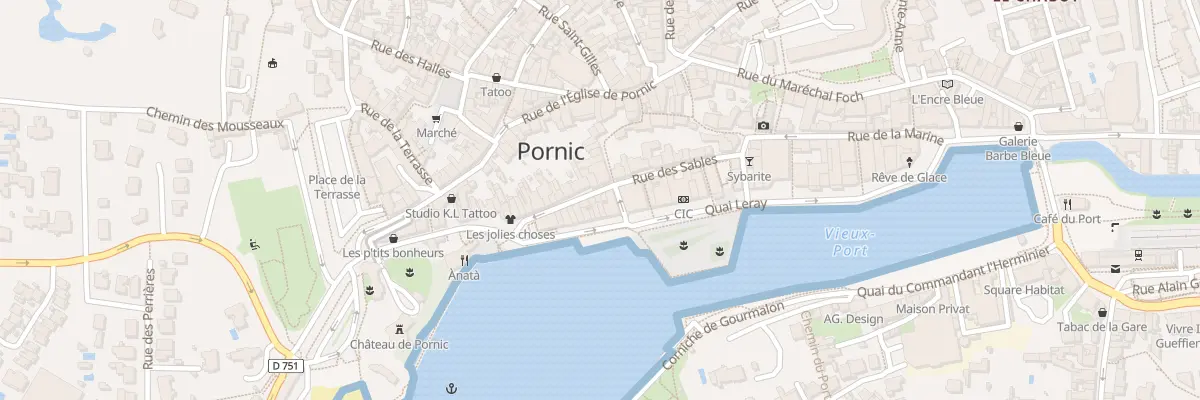 Plan du 19 Rue des Sables à Pornic