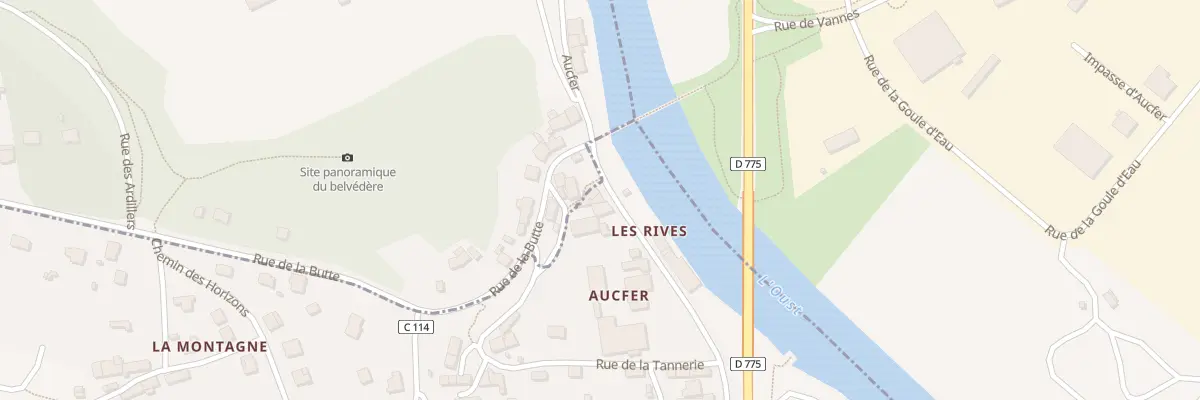 Plan du 5031 Aucfer à Rieux