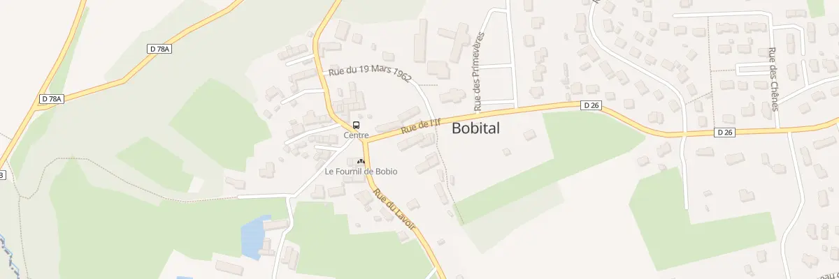 Plan du 6 Rue de l’If à Bobital