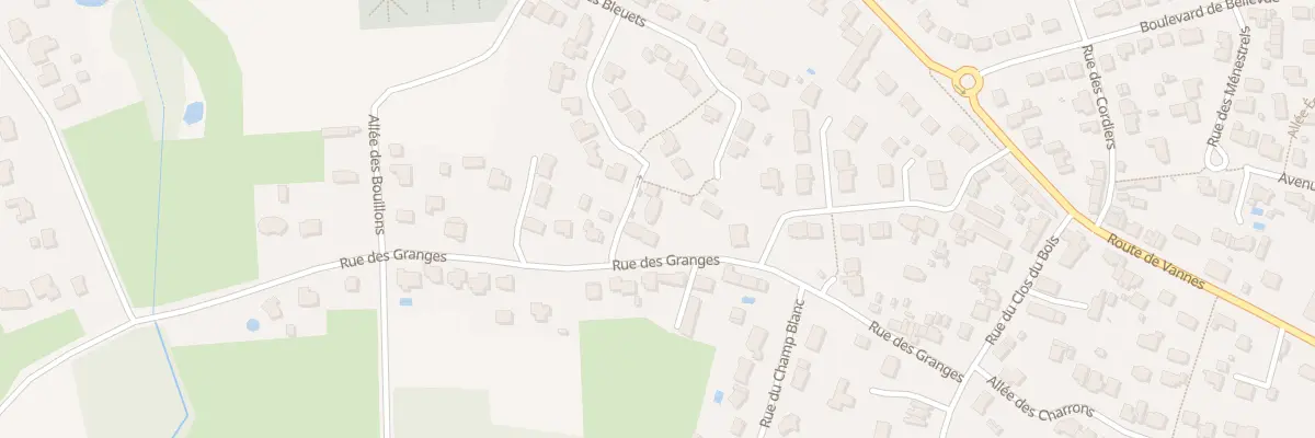 Plan du 24 Rue des Granges à Pontchâteau