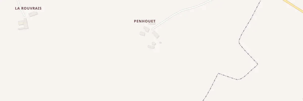 Plan du 6000 Penhouet à La Chapelle-Blanche