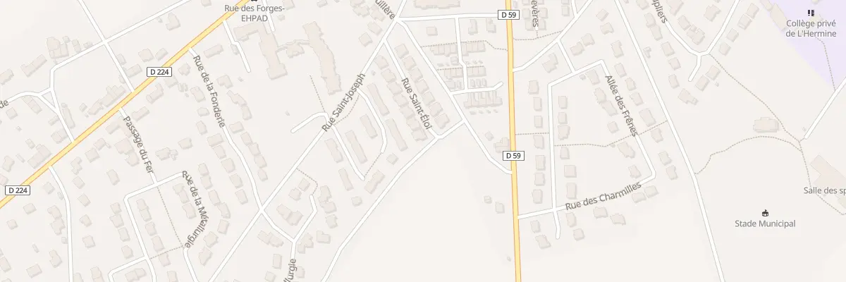 Plan du 14 Rue St Eloi à Plélan-le-Grand