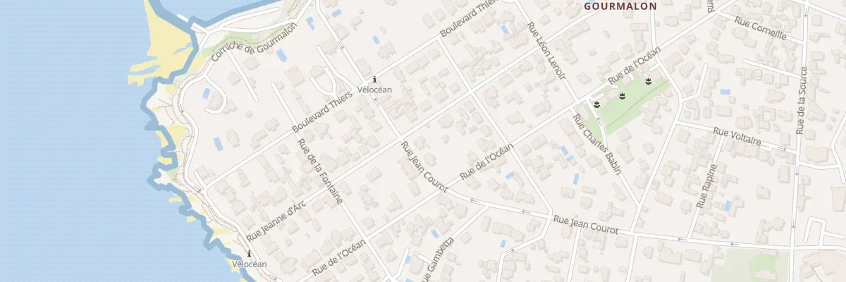 Plan du 19 Rue Jean Courot à Pornic