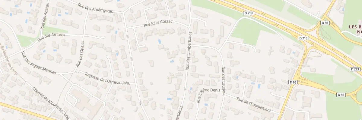 Plan du 17 Rue des Lambertianas à Pornic