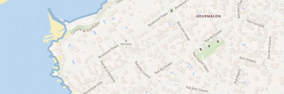 Plan du 29 Rue Jeanne d’Arc à Pornic