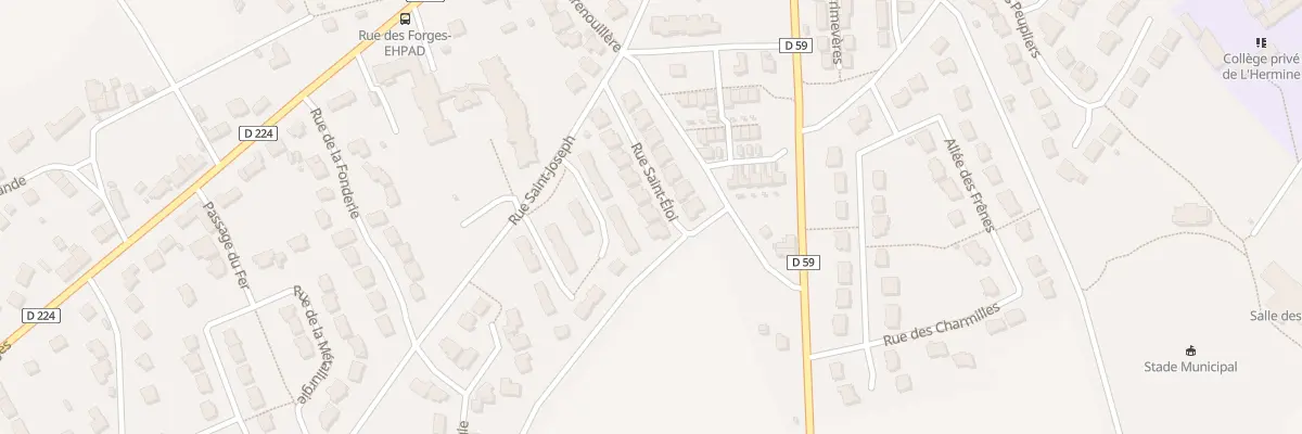 Plan du 12 Rue St Eloi à Plélan-le-Grand