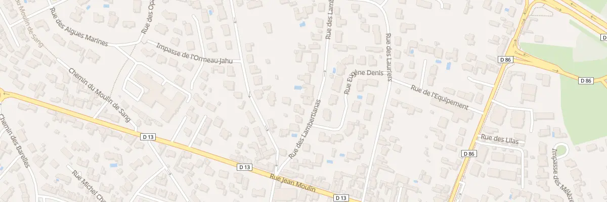 Plan du 7 Rue des Lambertianas à Pornic