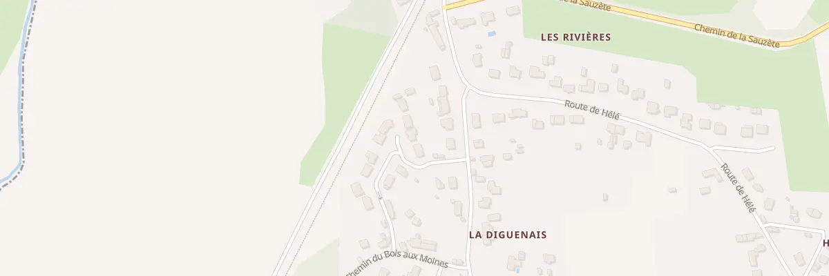 Plan du 6 Che des Oliviers à Donges