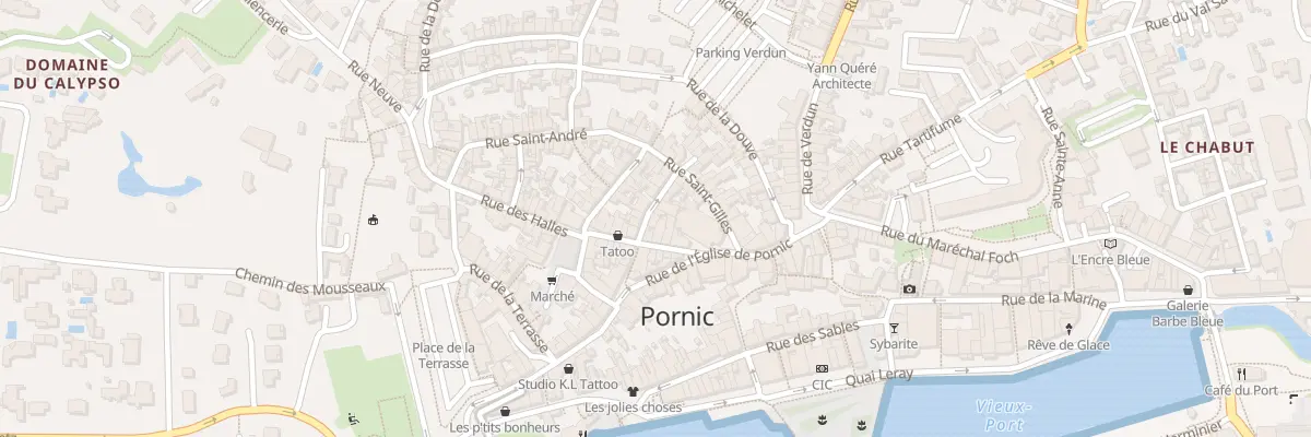 Plan du 11 Rue de la Grande Aire à Pornic