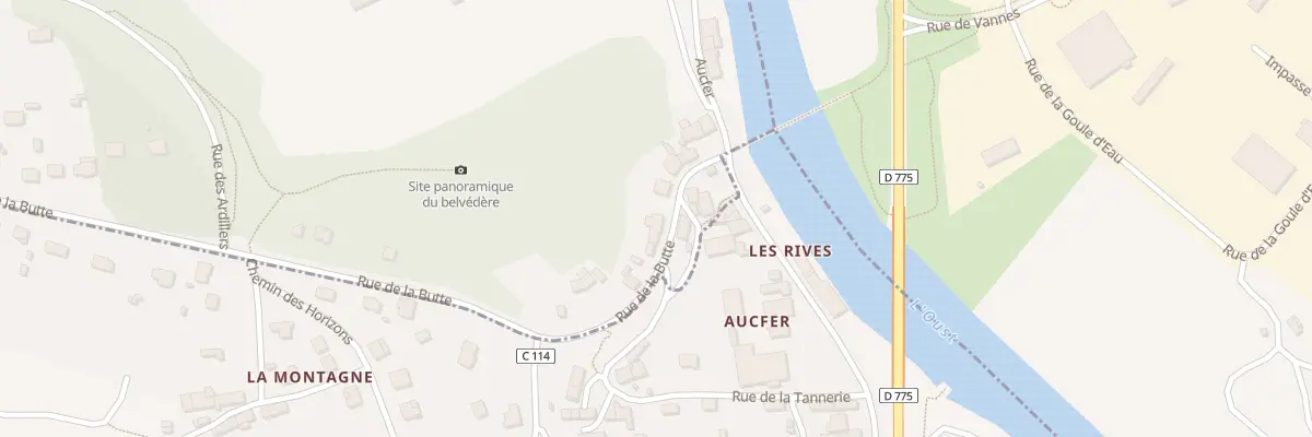Plan du 45 Rue de la Butte à Saint-Jean-la-Poterie