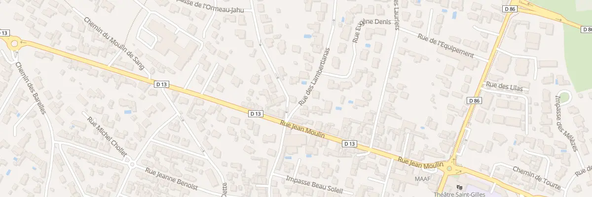 Plan du 2 Rue des Olivettes à Pornic