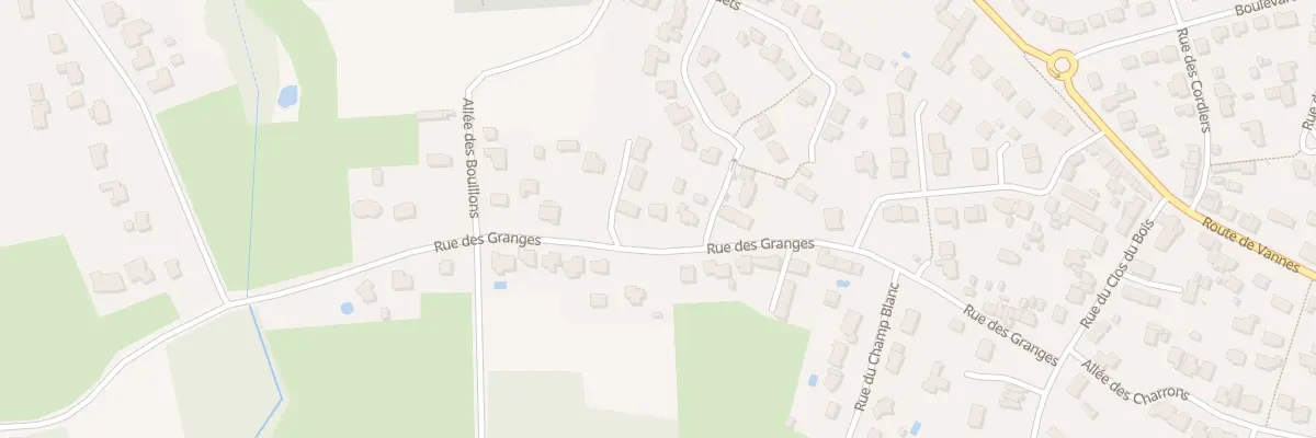 Plan du 36 Rue des Granges à Pontchâteau