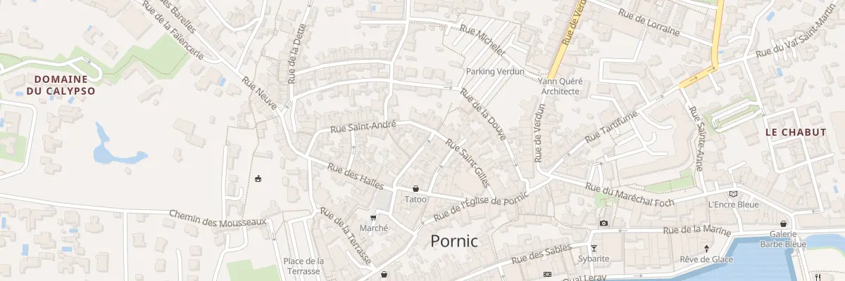 Plan du 15 Rue du Calvaire à Pornic