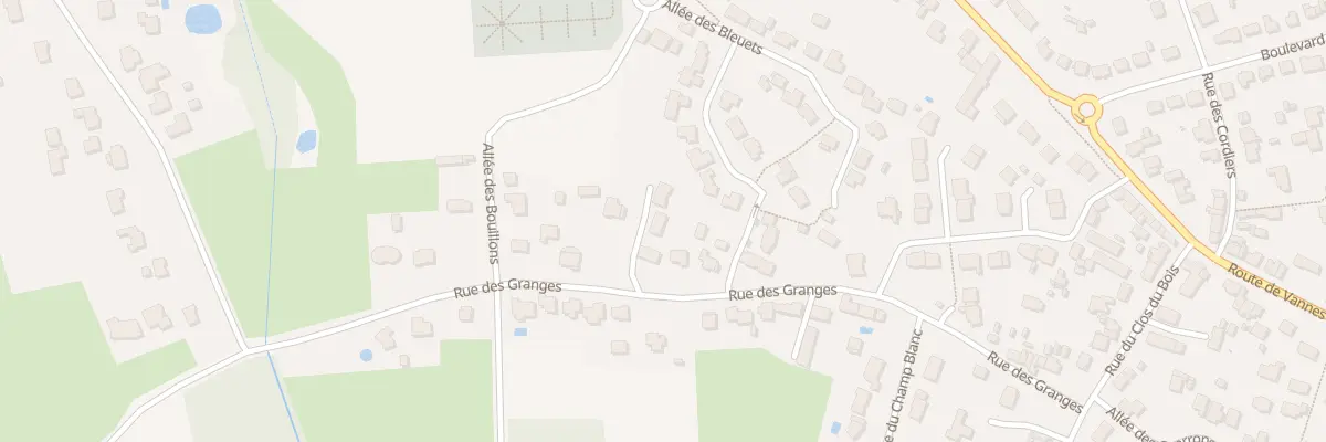 Plan du 38D Rue des Granges à Pontchâteau