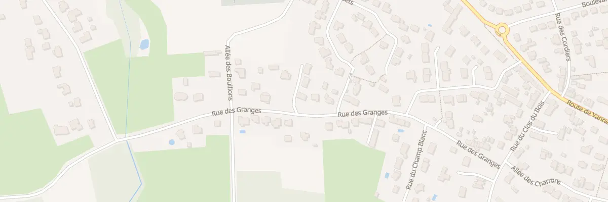 Plan du 38A Rue des Granges à Pontchâteau