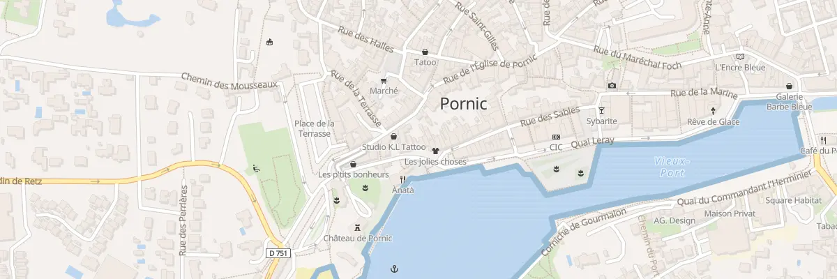 Plan du 54 Rue des Sables à Pornic