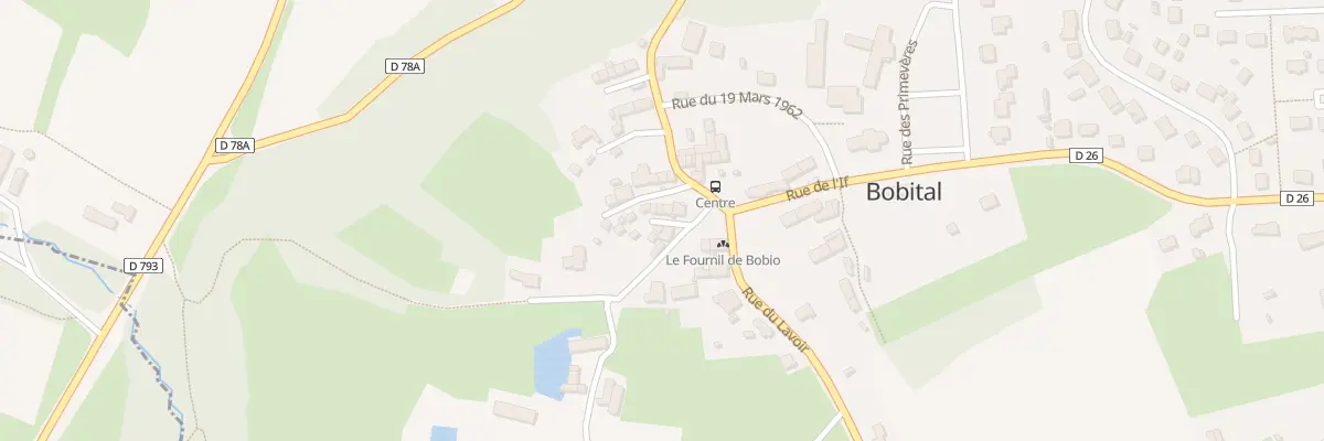 Plan du 4 Imp du Puits à Bobital