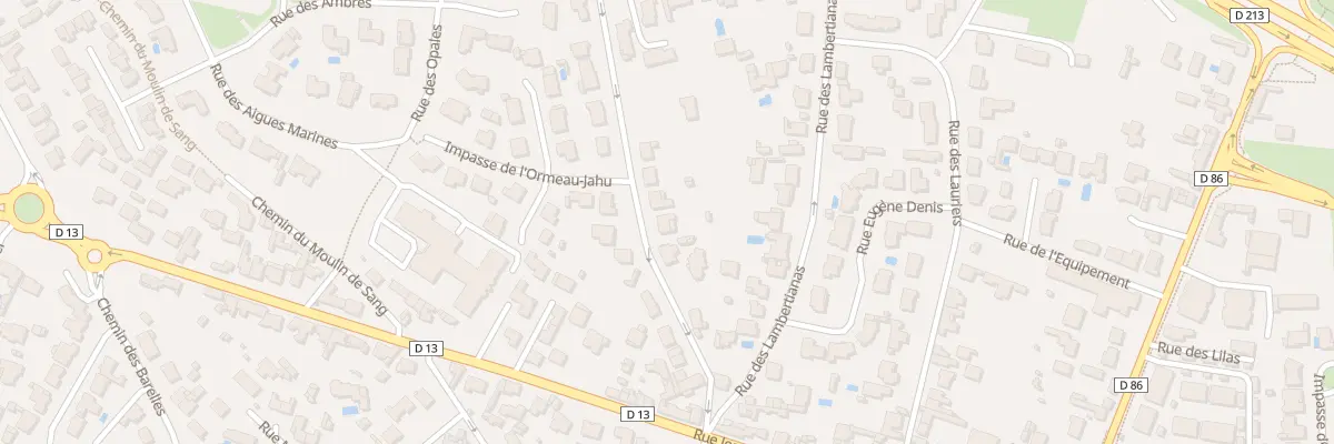 Plan du 12 Rue des Olivettes à Pornic