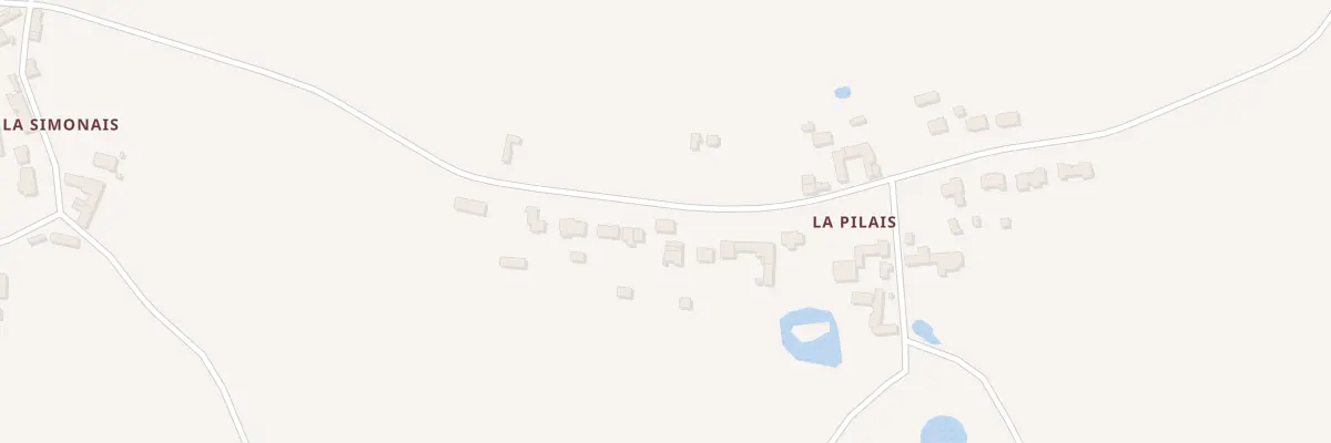 Plan du 25 La Pilais à Corsept