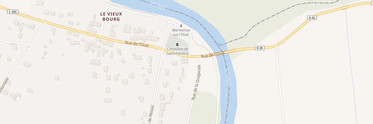 Plan du 5025 Le Vieux Bourg à Saint-Perreux