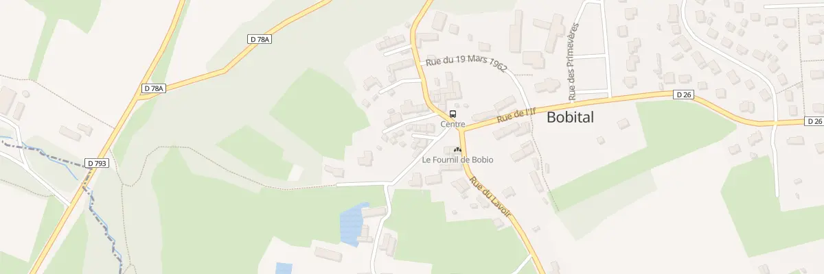 Plan du 6 Imp du Puits à Bobital