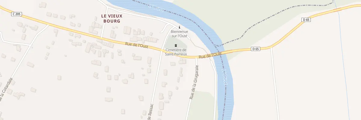 Plan du 5027 Le Vieux Bourg à Saint-Perreux