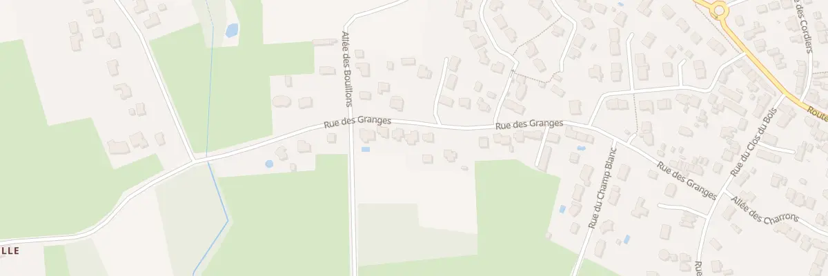 Plan du 23 Rue des Granges à Pontchâteau