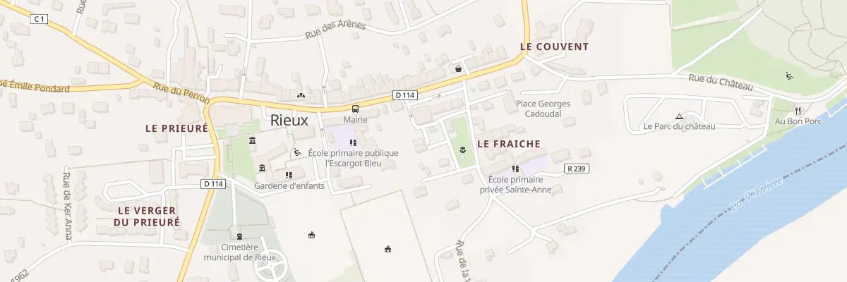 Plan du 5369 Rue du Fraiche à Rieux
