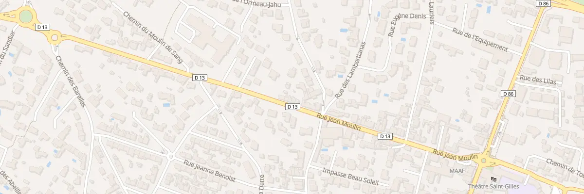 Plan du 47 Rue Jean Moulin Ste Marie à Pornic