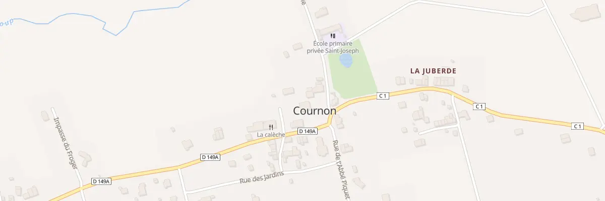 Plan du 4 Pl de l’Eglise à Cournon