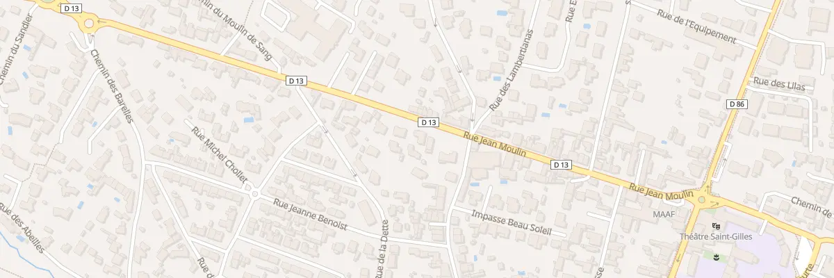 Plan du 42 Rue Jean Moulin Ste Marie à Pornic