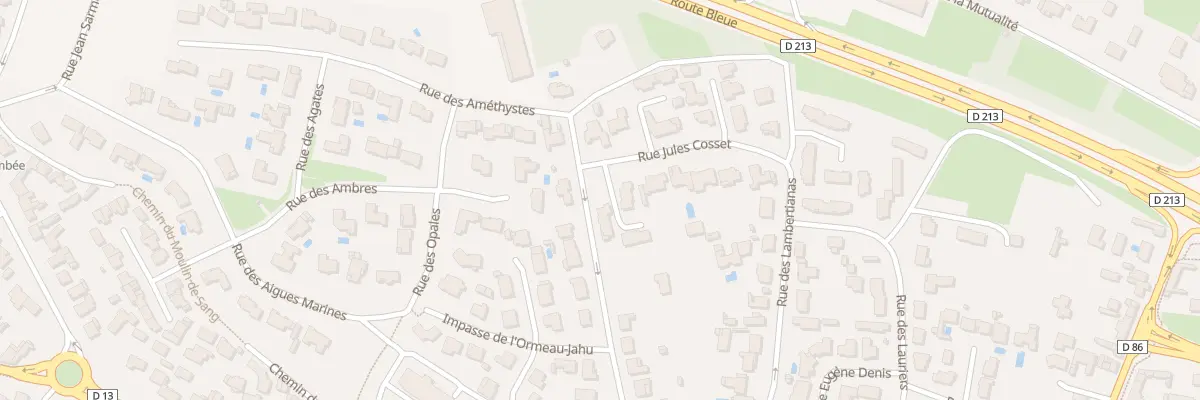 Plan du 22 Rue des Olivettes à Pornic