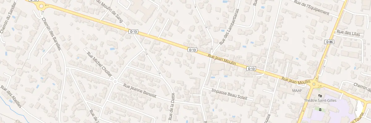 Plan du 44 Rue Jean Moulin Ste Marie à Pornic