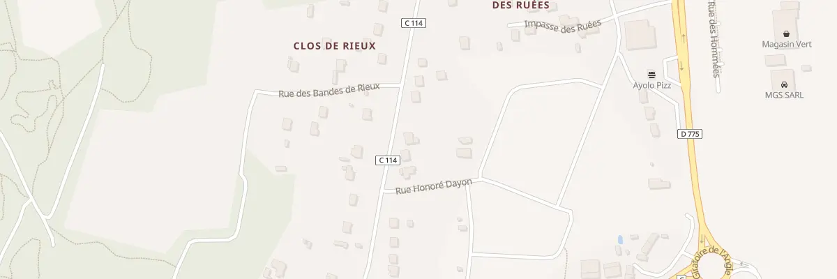 Plan du 37 Rue des Rives d’Or à Rieux